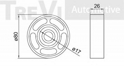 TREVI AUTOMOTIVE ta1718 -  
